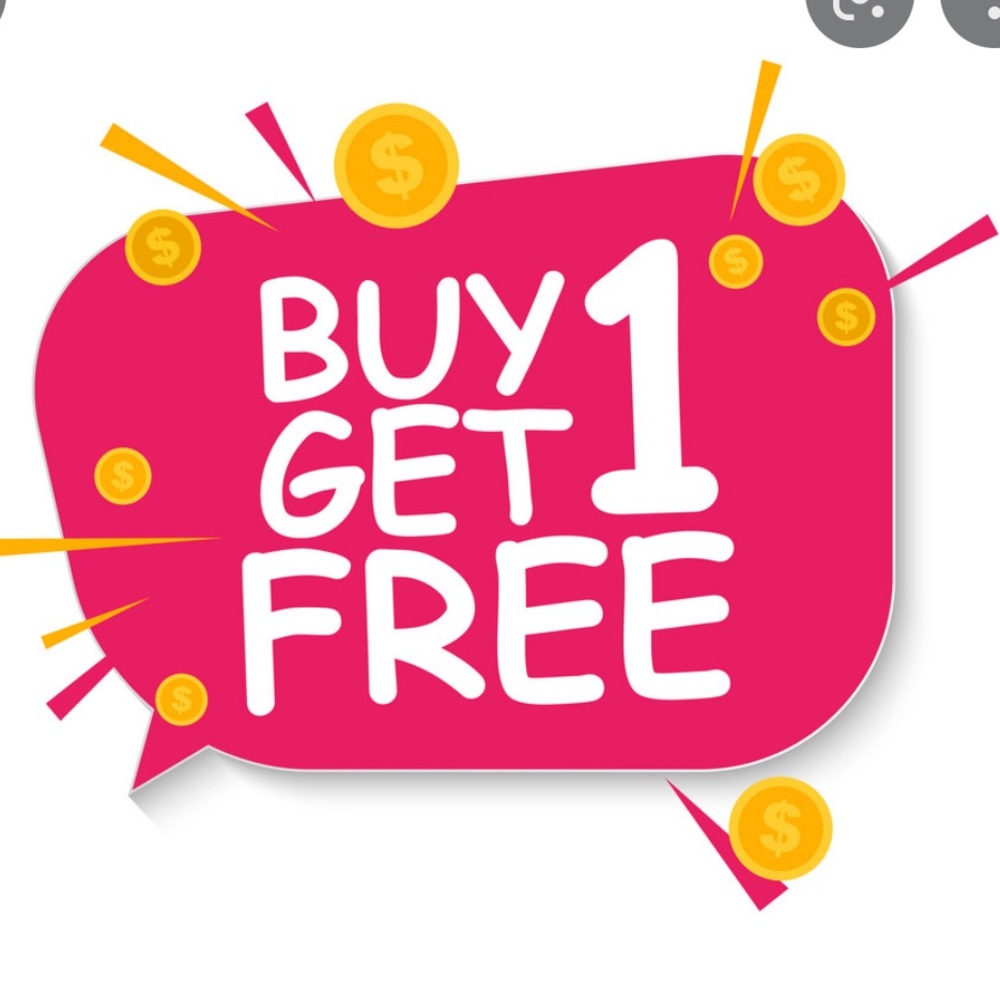 Buy 1 Get 1 Sale!!